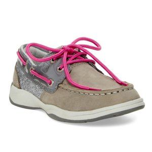 New in Box Sperry Original Boat Shoe Nubuck Big girl size 3.5 adult size 5.5